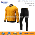 Big discount cheap winter autumn outdoor jacket with team logo and brand logo soccer jacaket coats dri fit classic soccer coats